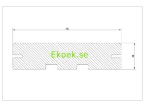 Ek-terrassbrädor